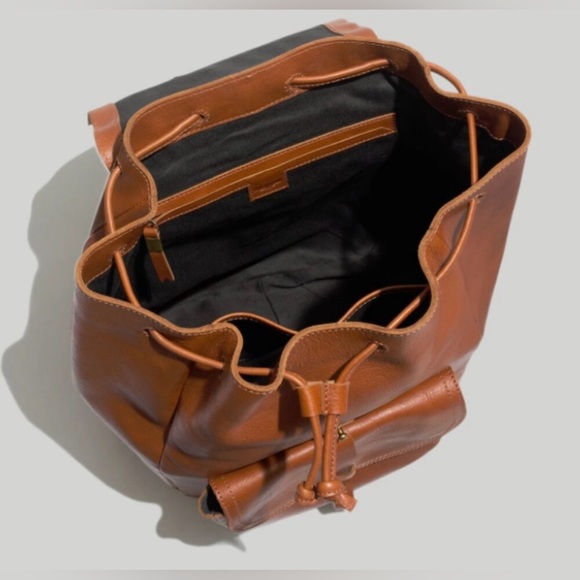Madewell Transport Rucksack Backpack in
English Saddle - Picture 2 of 8